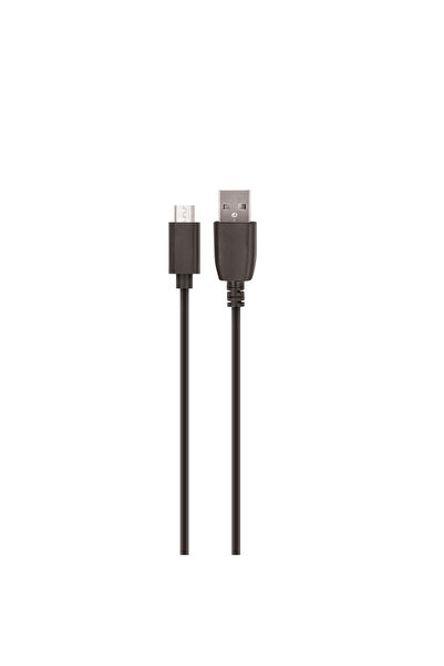 Setty GSM100633 Καλώδιο φόρτισης USB σε Micro USB, 2Α, 1μ, μαύρο