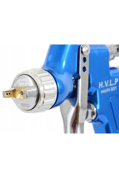 ITALCO Pistol de vopsit original H-951 Mini HVLP, duză de 1.2mm, cupă de 250ml