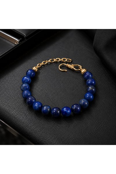 Capo by Aytaç Yamaç Capo Lapis Lazuli Natural Stone Bracelet |   Unisex Special Design