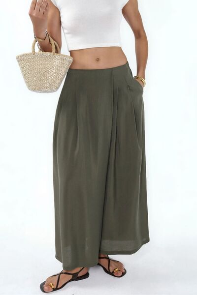 Hiccup Pantaloni Palazzo Modal cu picior larg