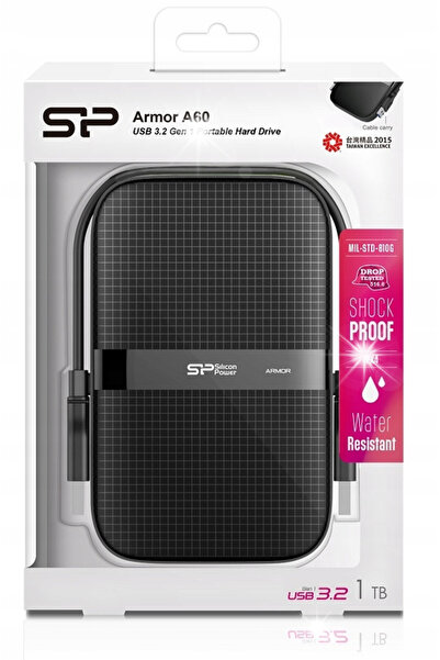NO BRAND Hard disk extern Silicon Power Armor A60 1TB USB 3.2
