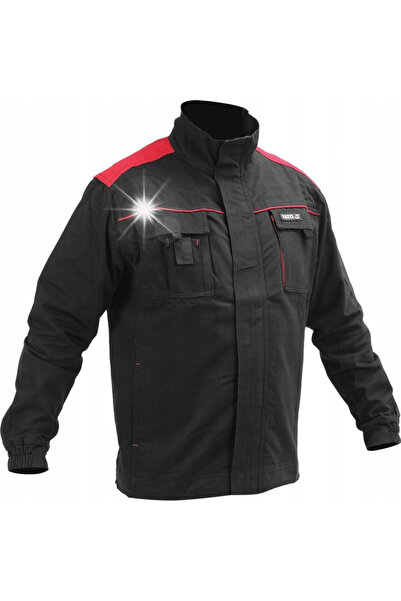 yato Bluză de lucru cu fermoar, 7 buzunare, bumbac, XL