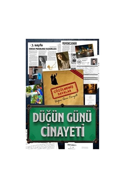 Molfy Çözülmemiş Davalar Düğün Günü Cinayeti Dedektif Oyunu