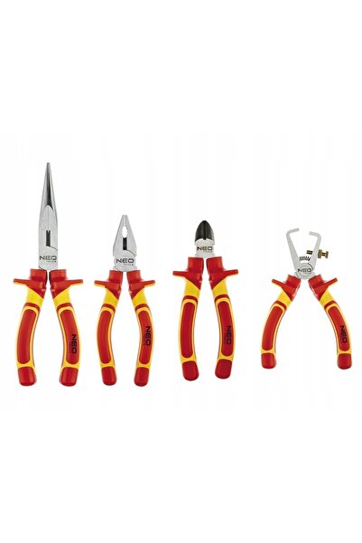 NEO Tools Set de clești 1000V, 4 bucăți, clești electricieni NEO
