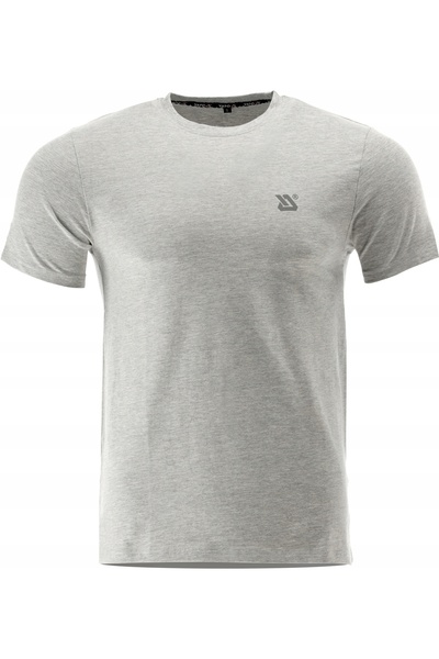 yato Tricou cu mânecă lungă, gri melanj, din bumbac, 200g/m², mărime. XL