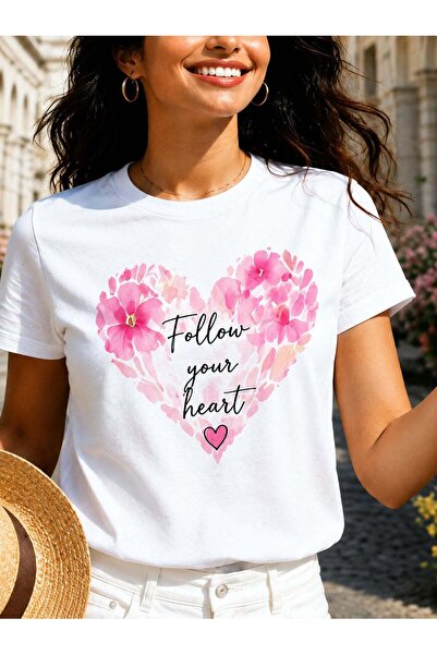 GILDAN Tricou 100% bumbac, croiala confortabila, guler rotund, maneca scurta ...