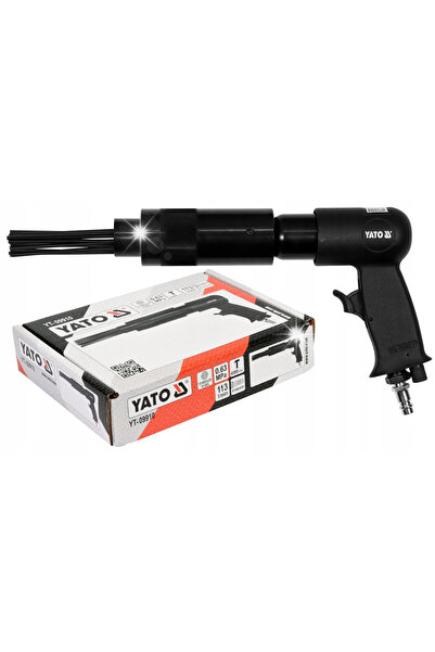 yato Pistol pneumatic cu ace pentru îndepărtarea ruginii și a reziduurilor de...