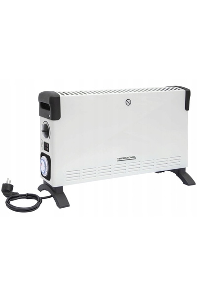 THERMOVAL Convector electric 2000W cu ventilator, temporizator, termostat PANDA