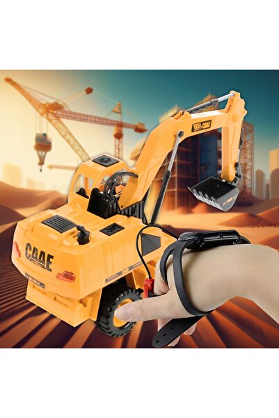 Stator Excavator telecomandat cu gesturi ale mâinilor pentru copii, buldozer ...