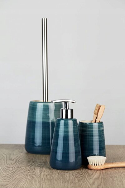 Wenko Recipient POTTERY PETROL + perie WC