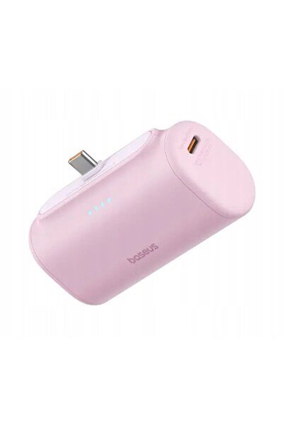 Baseus Powerbank rapid 5000mAh 20W cu USB Tip C și cablu USB-C