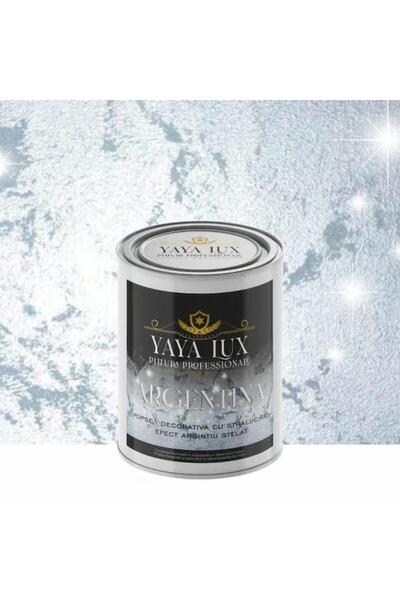 YaYa Color Vopsea Decorativă de Lux Argentina, Argintiu, cu Efect 3D Stelat, ...