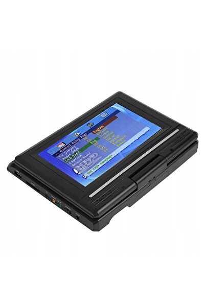 innature DVD Player Portabil 7 inch Auto USB Ecran Rotativ TV Consolă de Jocuri
