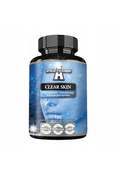 Apollo's Hegemony AH Clear Skin 180 capsule. Kwas pantotenowy plus Acetylo-L-...