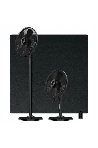 CECOTEC Ventilator eolian vertical cu temporizator pilot și LED, silențios