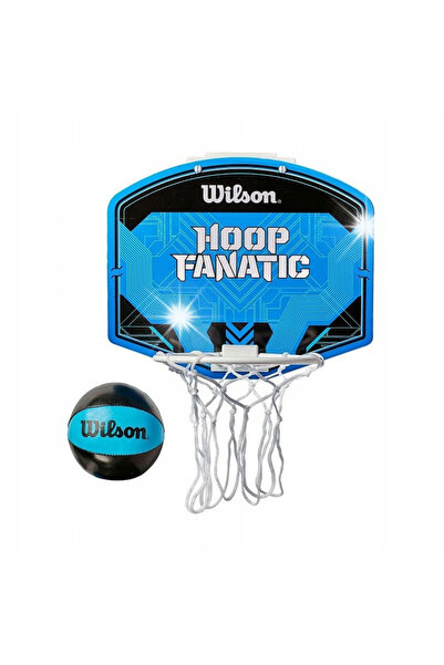 Wilson HOOP FANATIC Mini panou de baschet pentru ușă + minge moale