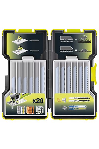 Ryobi Set de lame pentru ferăstraie electrice, 20 bucăți. RAK20JB