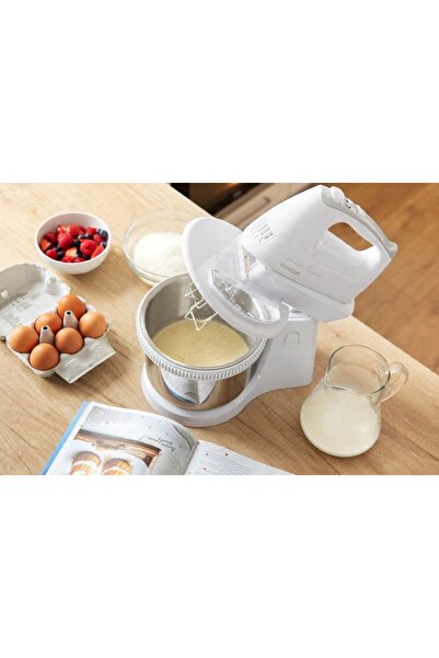 Sencor Mixer de mână cu tel rotativ SHM6206SS 500W alb TURBO 5 viteze