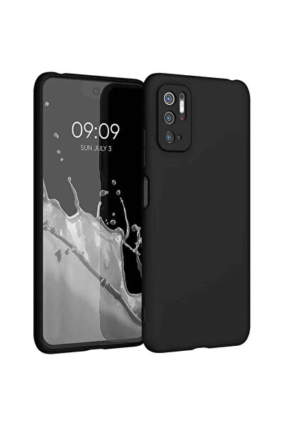 Techwave Μαλακή θήκη σιλικόνης για Xiaomi Redmi Note 10 5G / M3 Pro μαύρη