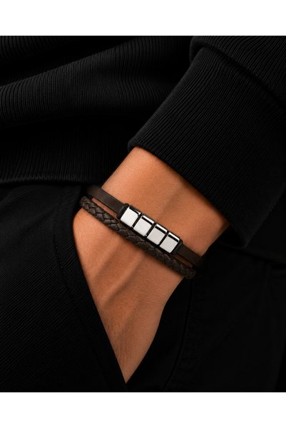 voqplus Voq+ Premium Leather Bracelet D0035