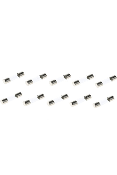 OEM Set 10 sigurante cilindrice sticla T8A 250VAC intarziere 5x20mm ESKA 522....