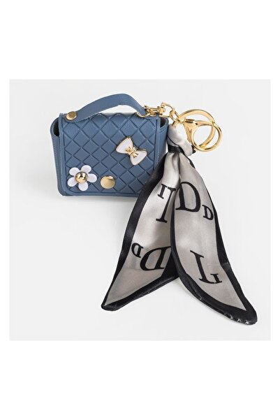 OEM Breloc fashion alb, model fundă, 20 cm – accesoriu cool pentru chei, gean...