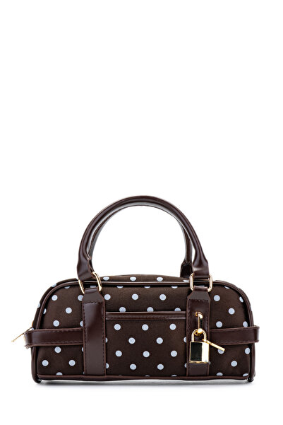 minebag Faux Leather Women's Crossbody Bag with Key Lock Charm Hamburg Brown ...