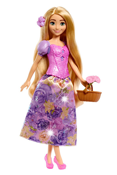 Mattel Interactive Prințesa Disney Rotire și Dezvăluire Păpușă Roszpunka de m...