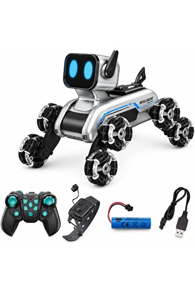 MJ TOYS Oyuncak 2.4 GhZ Uzaktan ve Bilekten Kumandalı Şarjlı 8 Teker Akrobat ...