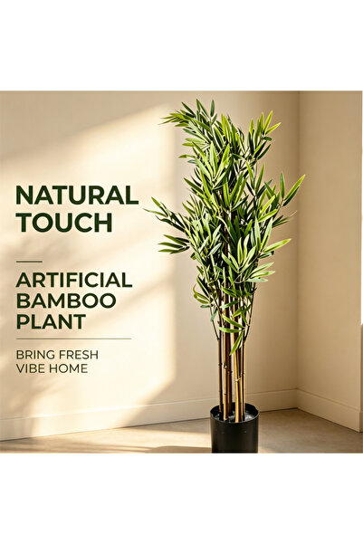YuTai 1. Artificial Bamboo Potted Plant Indoor Home Hotel Office Decoration F...