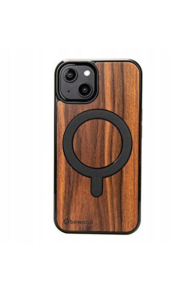 BewooDesign Husă din lemn Bewood pentru iPhone 15 PALISANDER SANTOS cu MagSafe