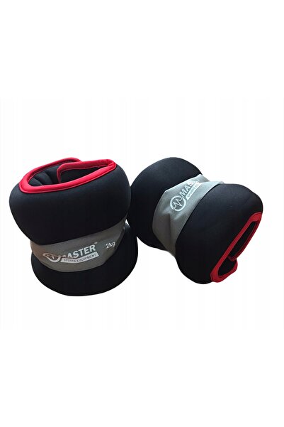 Master Greutăți din neopren pentru mâini și picioare 2 x 2 kg