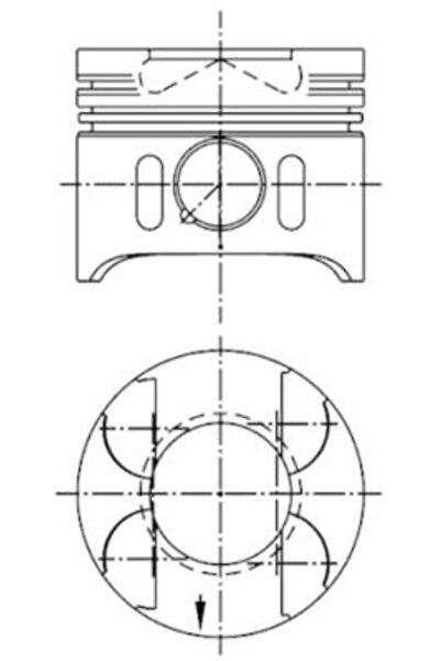 Kolbenschmidt Piston 97 409 600