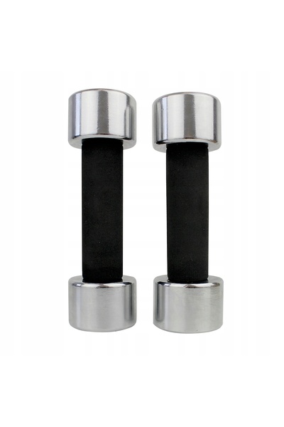 Master Set de gantere cromate 2 x 2KG