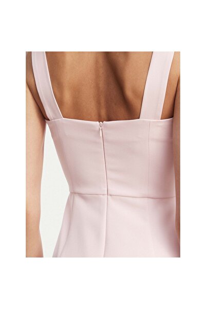 Access Fashion Γυναικείο Φόρεμα Κοκτέιλ 63-3428 Ροζ