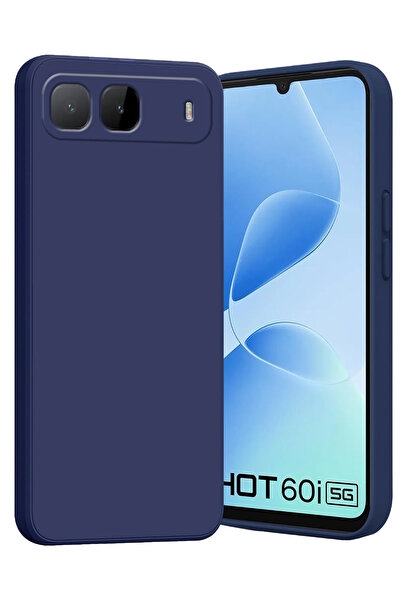 Nezih Case İnfinix Hot 60İ 5G Uyumlu Kamera Korumalı Lansman Kadife İç Yüzeyl...
