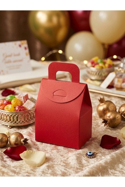 Viora Gift 50 Adet Lokum-Şeker-Kına- Düğün- Doğum Günü Hediyelik Kutu Çanta |...