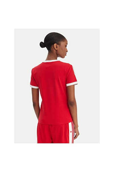 adidas Γυναικείο T-shirt KD3676 Κόκκινο