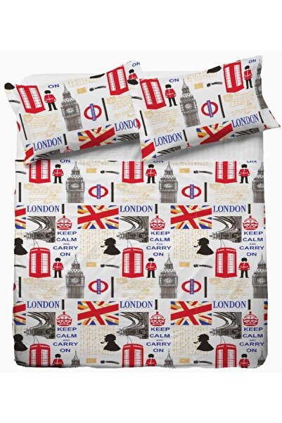 Linea Home ΣΕΤ ΣΕΝΤΟΝΙΑ ΕΜΠΡΙΜΕ LONDON ΒΑΜΒΑΚΕΡΟ ΜΟΝΟ 160Χ240 LH4110731-1