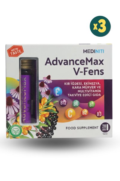 AdvanceMax في-فينز ملتي فيتامين 10 مل × 20 شوت 3 قطع