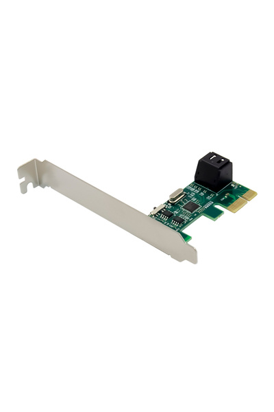 POWERTECH Κάρτα επέκτασης PCIe σε 2x SATA 3.0 ST544, ASM1061