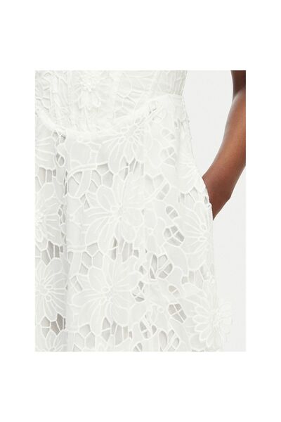 Bardot Rochie de cocktail pentru femei 58655DB4 Albă
