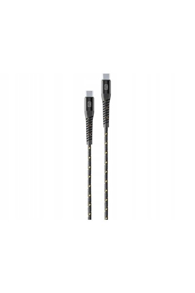 NO BRAND Cablu USB-C - USB-C CELLULARLINE Tetra Force Max 2 m Negru