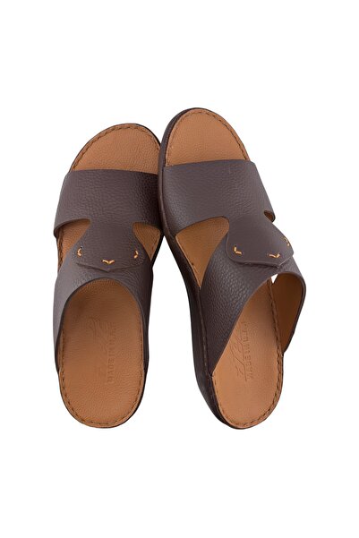 Cirino ( AM-108 ) Handmade Arabic Men's Slippers | Outdoor Arabic Sandals For...