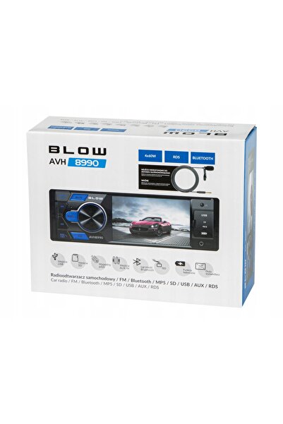 NO BRAND Radio auto BLOW AVH-8990 BT USB TF AUX