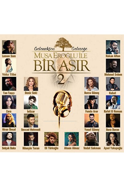 İz Müzik موزا إروغلو وعمره ألف سنة 2 قرص مضغوط (خالي من الجيلاتين)