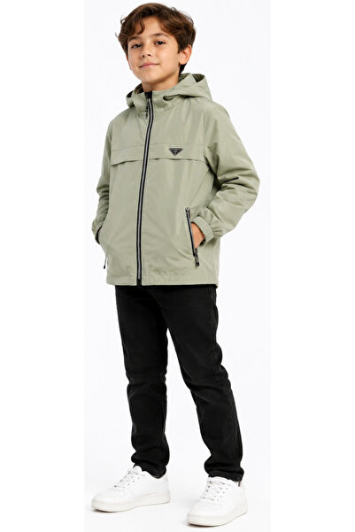 İrem Çocuk Giyim Boys/Girls Nova Fabric Hooded Zipper Closure Lined Zipper Po...