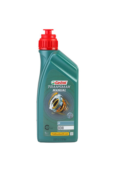 CASTROL Масло за ръчни скоростни кутии Transmax Manual EP 80W 1л
