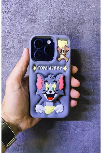 ALYACEPSTORE CASE iPhone 14 Plus and 15 Plus Compatible Case with Figure Stand