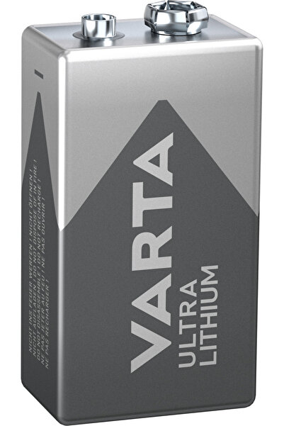 Varta Μπαταρία λιθίου 9V, 1 τεμάχιο.